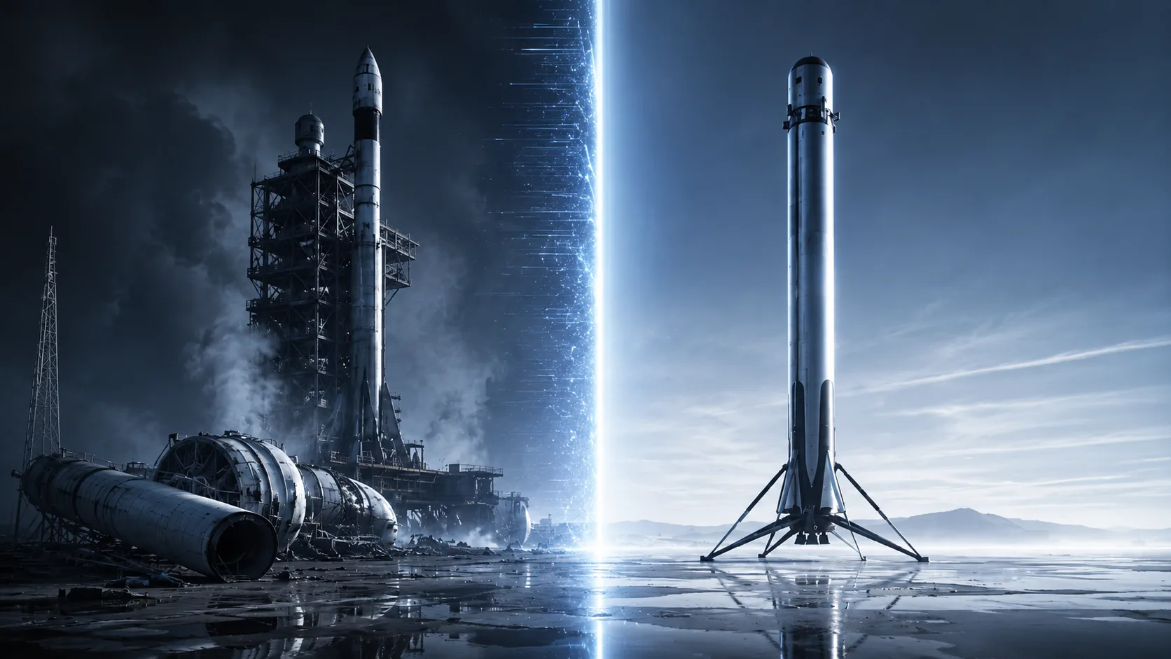SpaceX — foguete reutilizável